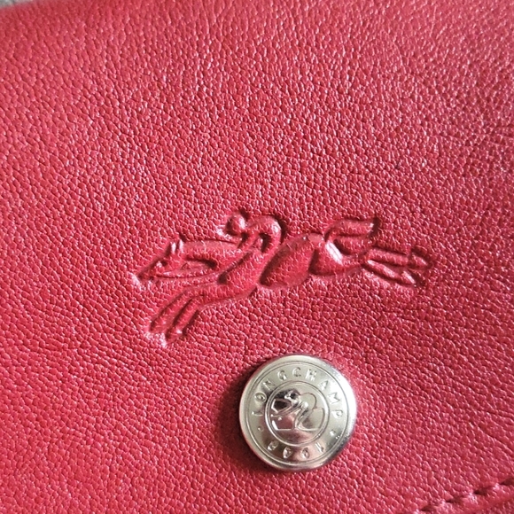 LONGCHAMP Medium Leather Le Pliage Cuir Tote genuine leather discontinued - Picture 4 of 16